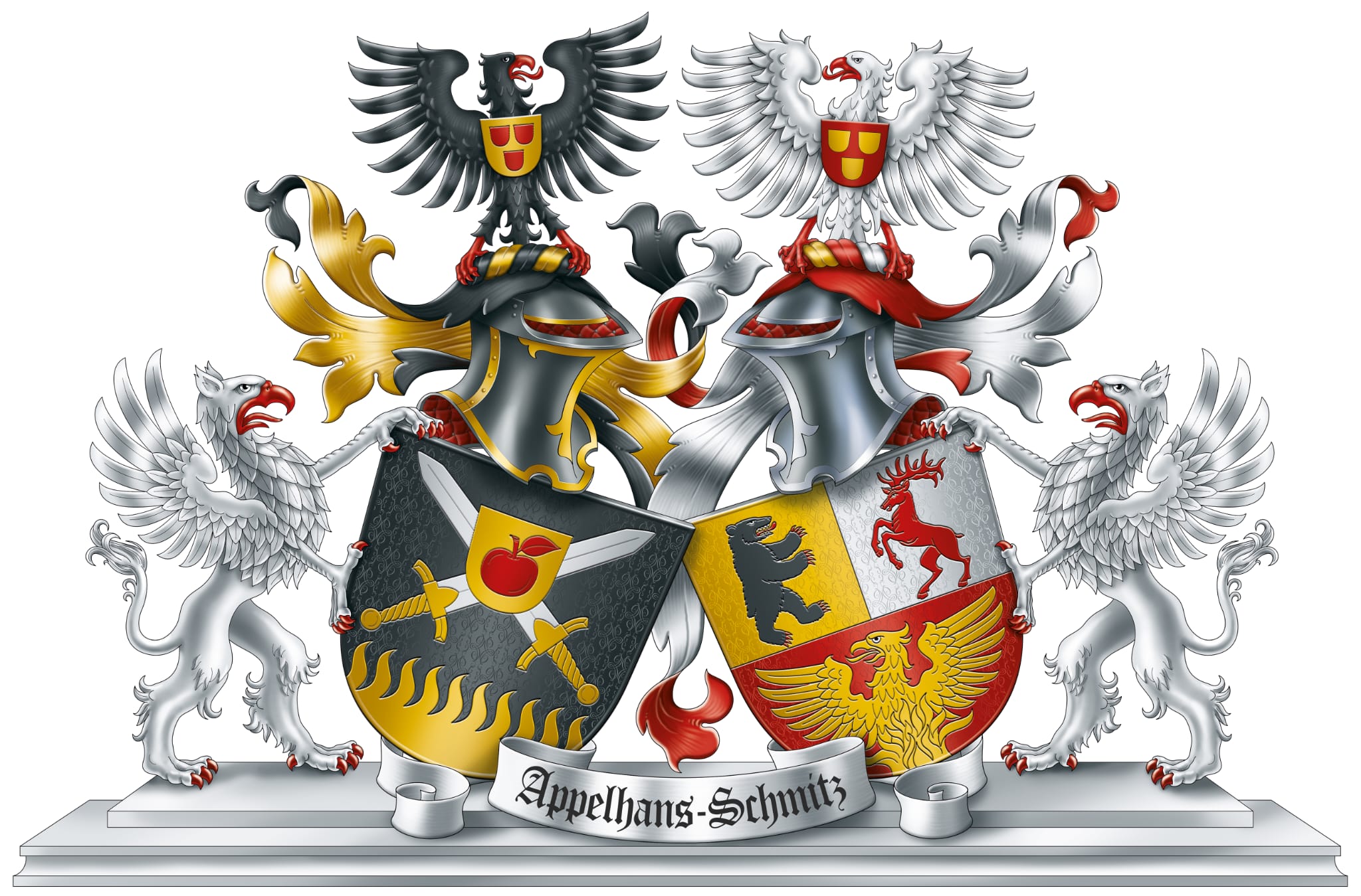 Familienwappen Appelhans-Schmitz